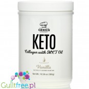 Genius Gourmet Keto Collagen with MCT Oil, Vanilla 10.58 oz