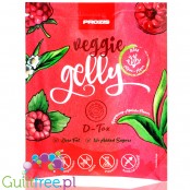 Prozis Veggie Gelly Agar-Agar D-Tox Raspberry-Matcha- Sugar Free Vegan Jelly Dessert