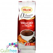 ValorCao hot chocolate 0% - gorąca czekolada bez dodatku cukru