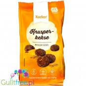 Xucker Knusperkekse - herbatniki owsiane bez cukru z kawałkami czekolady