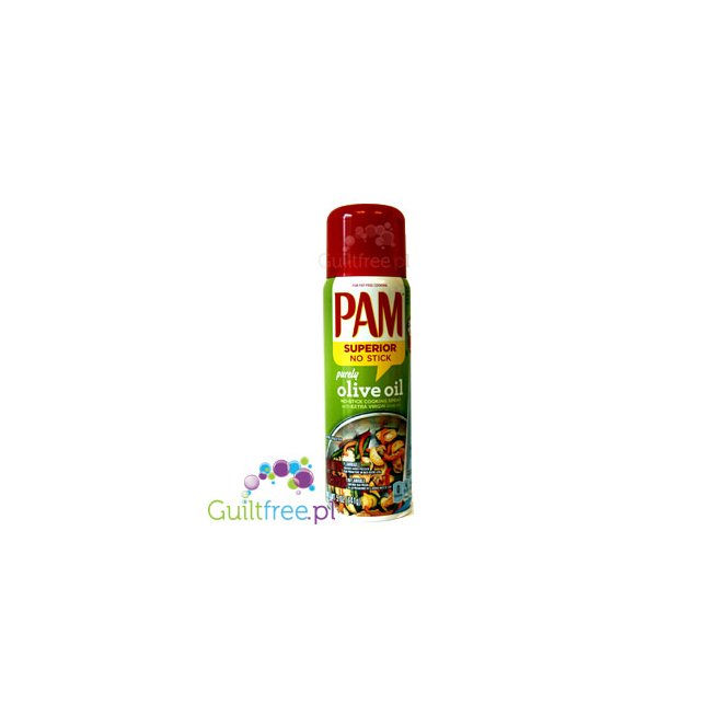 PAM Superior Non Stick Purely Olive Oil - Spray with extra virgin olive oil for frying
