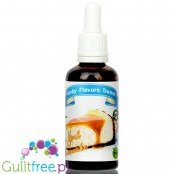 Funky Flavors Sweet New York Cheesecake sugar free liquid flavor with sucralose, heat proof