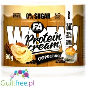 Fitness Authority WOW! Protein Cream Cappuccino - kawowy krem proteinowy bez cukru