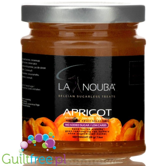 La Nouba Low Carb Apricot Spread - niskowęglowodanowy dżem morelowy