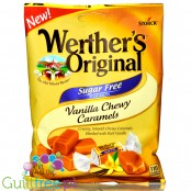 Werther's Original Sugar Free Chewy Caramels, Vanilla - waniliowe miękkie karmelki bez cukru