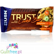 USN Trust Protein Cookie Bar Salted Caramel - karmelowe ciacho proteinowe 15g białka