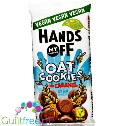 Hands Off My Chocolate, Vegan Oat Cookies & Caramel 