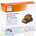 Barre arôme caramel - arachide croustillante, collation protein gourmande - Protein bar with a caramel flavor with peanuts, cont