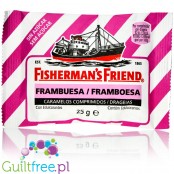 Fisherman's Friends Raspberry - malinowo-mentolowe pastylki bez cukru