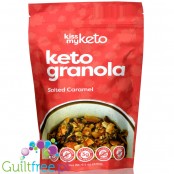 Kiss My Keto Granola, Salted Caramel - keto granola śniadaniowa, Pekany & Solony Karmel