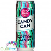 Candy Can Cotton Candy Zero - napój zero kcal bez cukru o smaku waty cukrowej