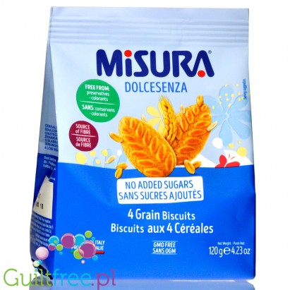 Misura no sugar added milti-grain biscuits