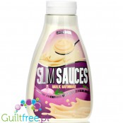 Slim Foods Garlic Mayo Sauce - pikantny, gęsty sos czosnkowo-majonezowy bez cukru i tłuszczu