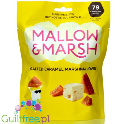 Mallow & Marsh Marshmallow Whip Salted Caramel - piankowy mus o smaku solonego karmelu (CHEAT MEAL)