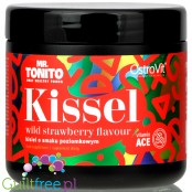 Mr. Tonito Kissel Wild Strawberry, sugar free jelly dessert with vitamins A, C & E