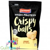 Ehrmann Protein Crispy Joghurt Balls - chrupkie kuleczki w jogurtowej polewie białkowej