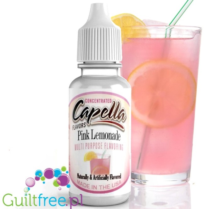 Capella Pink Lemonade - skoncentrowany aromat spożywczy bez cukru i bez tłuszczu