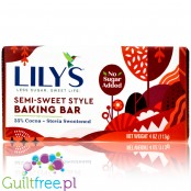 Lily's Sweets Semi Sweet Stevia Baking Bar 55% cocoa with stevia