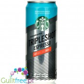 Starbucks Tripleshot Espresso no added sugar - kawa z mlekiem bez dodatku cukru