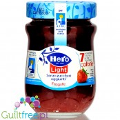 Hero Light Strawberry - low calorie sugar free fruit spread