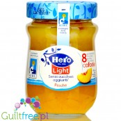 Hero Light Peach - low calorie sugar free fruit spread