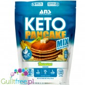 ANS Keto Pancake Mix, Banana - mieszanka na naleśniki 1g węglowodanów netto