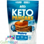 ANS Keto Pancake Mix, Blueberry - mieszanka na naleśniki 1g węglowodanów netto