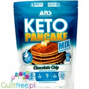 ANS Keto Pancake Mix, Chocolate Chip - mieszanka na naleśniki 1g węglowodanów netto
