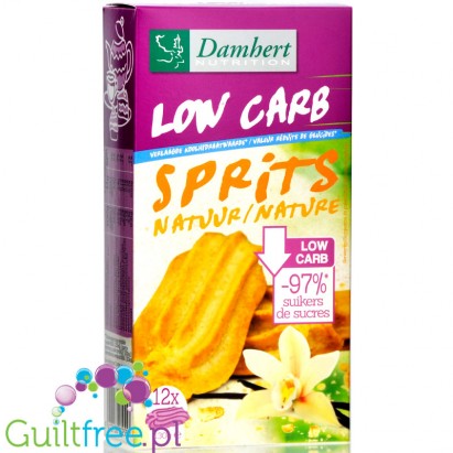 Damhert Low Carb Sprits, vanilla bisquits 130g