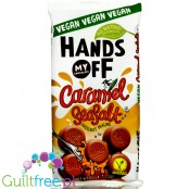 Hands Off My Chocolate Vegan Salted Caramel & Hazelnut Praline (CHEAT MEAL) wegańska czekolada (Solony Karmel & Masa Pralinowa)