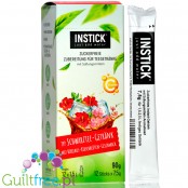 INSTICK Black Tea Hibiscus & Cherry Blossom sugar free instant drink