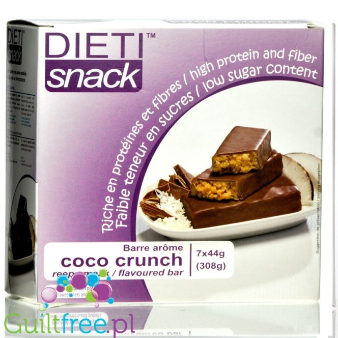 Dieti Meal Snack high protein bar Coconut Crunch (keto)