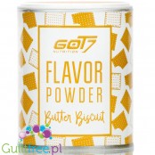 Got7 Flavor Powder Butter Cookie - aromat słodzący w proszku Maślany Herbatnik