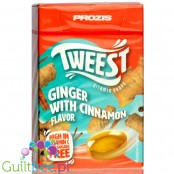 Prozis Tweest Ginger & Cinnamon - bezcukrowe landrynki z witaminą C, Imbir & Cynamon
