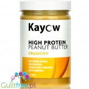 Kayow Protein Peanut Butter Crunchy - proteinowe masło orzechowe z WPC