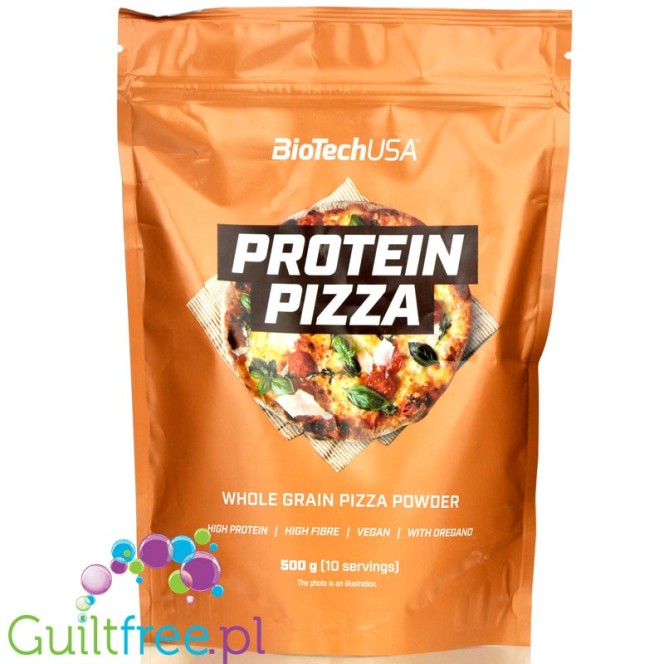 Biotech Protein Pizza - mieszanka na wegańską pizzę proteinową 27g białka & 27g błonnika