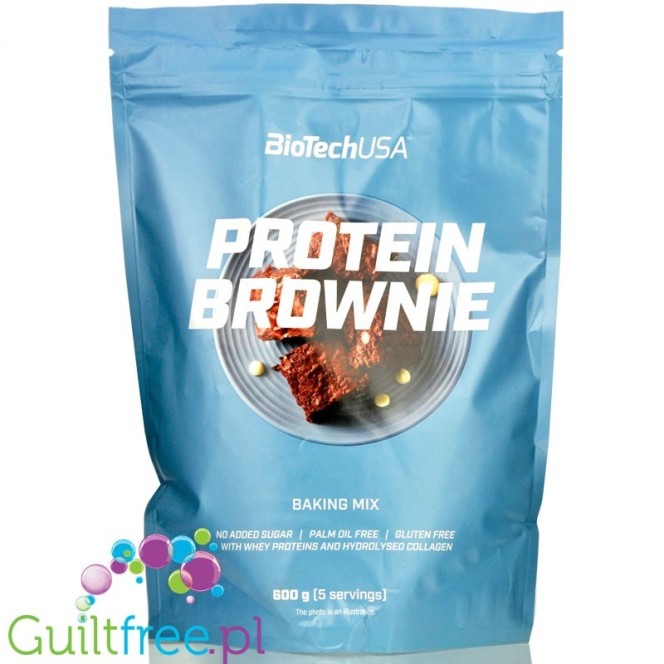 BiotechUSA Protein Brownie Baking Mix with no added sugar