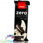 Prozis Zero Wafer Cookies & Cream - wafelek w białej czekoladzie bez dodatku cukru z proteinowym kremem śmietankowym