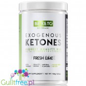 BeKeto™ Exogenous Ketones Fresh Lime - Ketony Egzogenne BHB (smak Rześka Limonka)