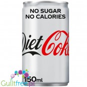 Diet Coke 150ml, wersja na rynek UK