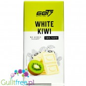 Got7 White Chocolate Kiwi - biała czekolada z kiwi bez dodatku cukru