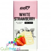 Got7 White Chocolate Strawberry - biała czekolada z truskawkami bez dodatku cukru