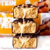 Awesome Bar Caramel Crunch Brownie - wegański baton białkowy Brownie & Karmel
