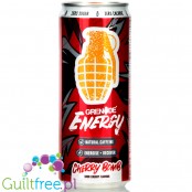 Grenade Energy Cherry Bomb napój energetyczny bez cukru z witaminami i BCAA, Wiśnia