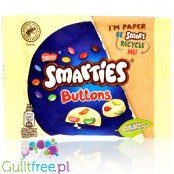 Nestle Smarties Buttons (CHEAT MEAL) - krążki białej czekolady z lentilkami