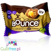 Bounce Hazelnut Praline Protein Ball - wegańska kulka proteinowa z orzechami i czekoladą