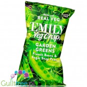 Emily Veg Crisps Spring Green French Broad Beans, Edamame & Snap Peas