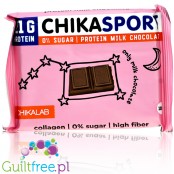 ChikaLab ChikaSport Milk Protein Chocolate - mleczna czekolada proteinowa bez cukru