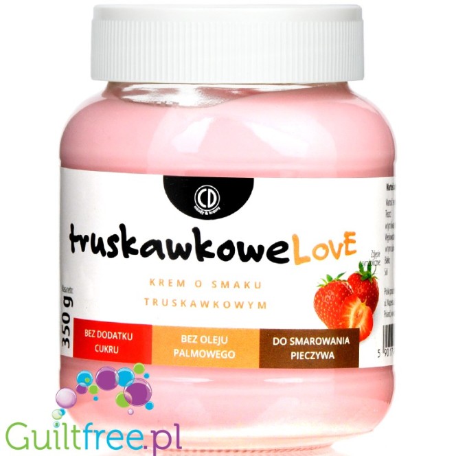 CD TruskawkoweLove - sugar free & no palm oil strawberry spread