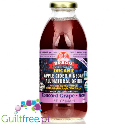 Bragg Drink Concord Grape & Açaí 473ml